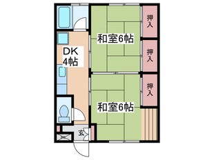 横川商店街ビルＡ棟の物件間取画像